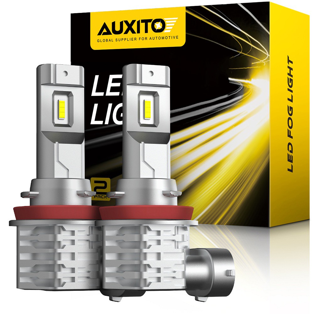 AUXITO 9005 H11 LED Combo Headlight Bulbs 720000LM High/Low Beam 6000K White M4