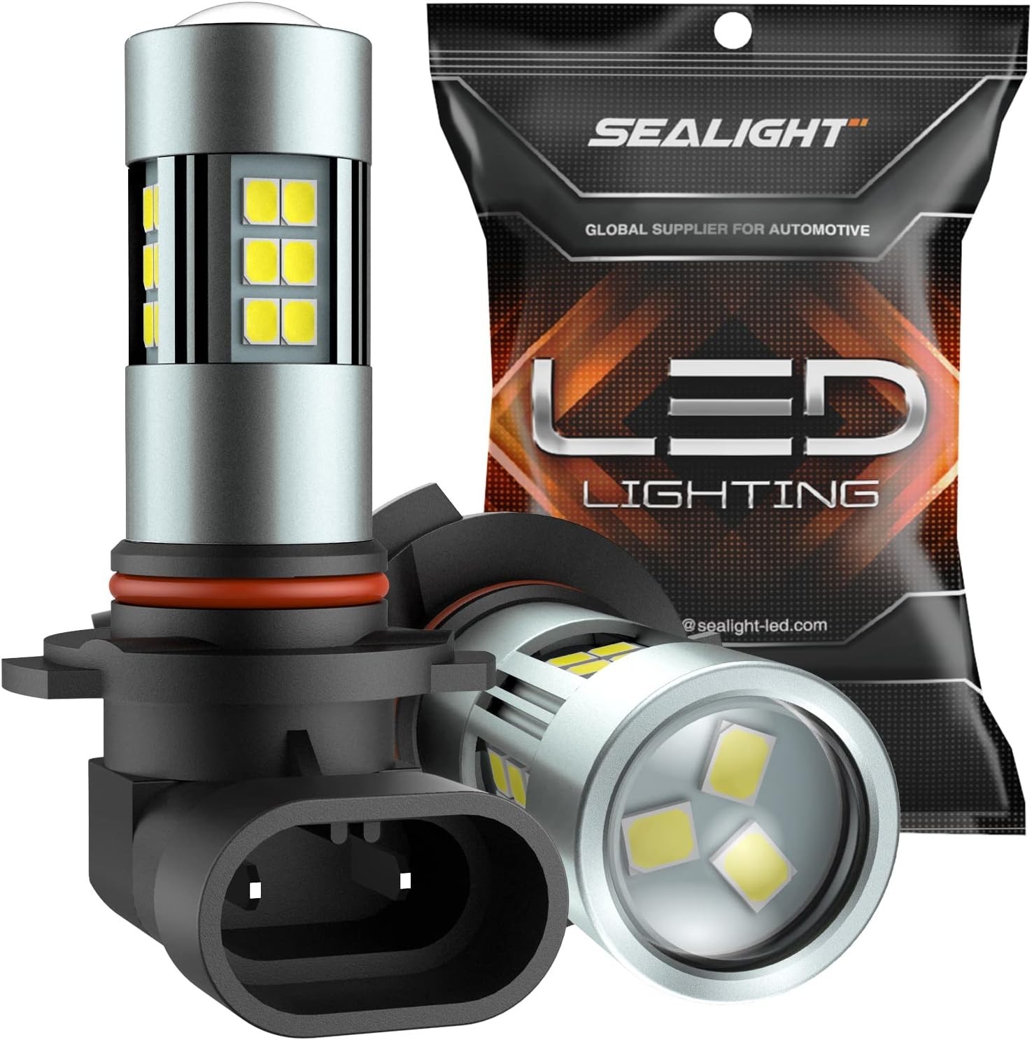 H10/9145 LED Fog Light Bulbs – 6000K Xenon White, 360° Illumination, Pack of 2