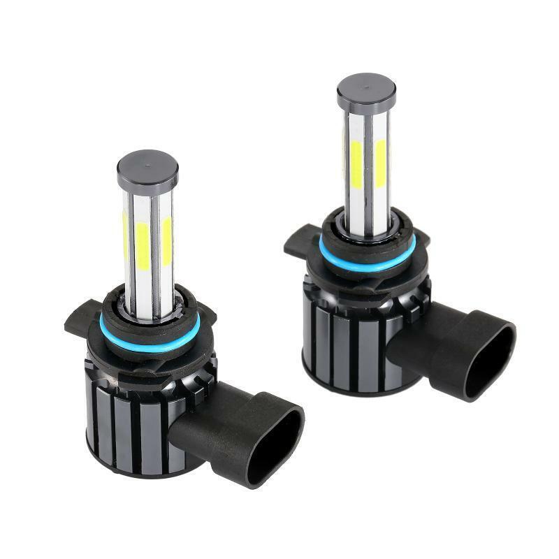 6-Sides 9012 LED Headlights High/Low Beam Bulbs 6K for GMC Sierra 1500 2014 2015