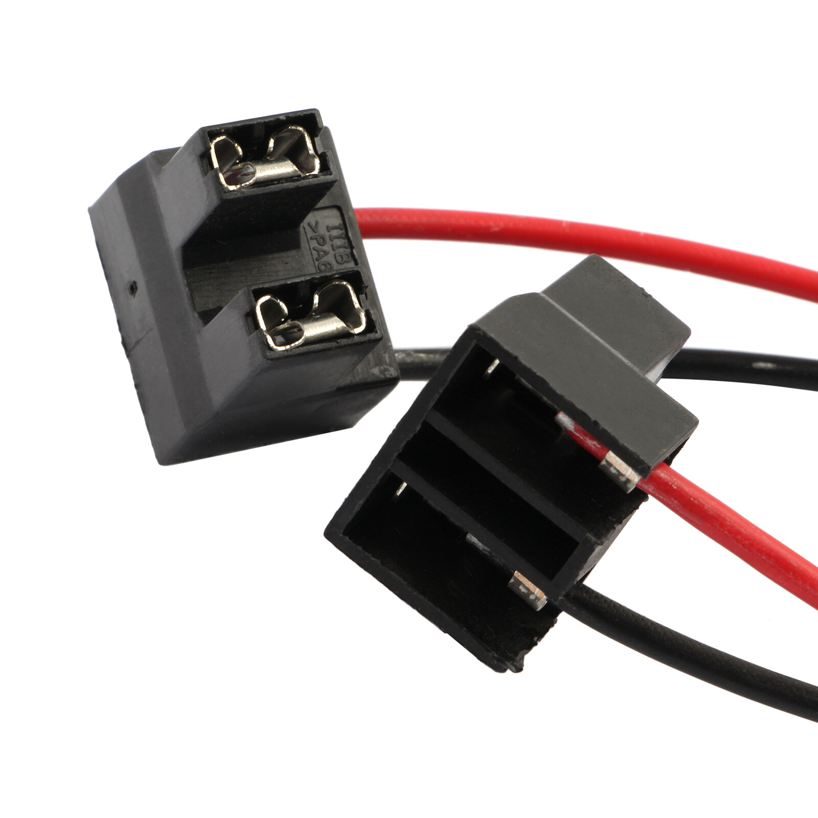 Wire Pigtail Female P A H7 Two Harness Head Light Low Beam Socket Plug Fits Lamp