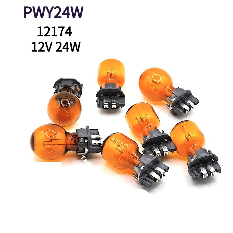 NEW 2PCS PWY24W For 2015-2022 Audi A3 For Philips Turn Signal Light Bulbs Lamps