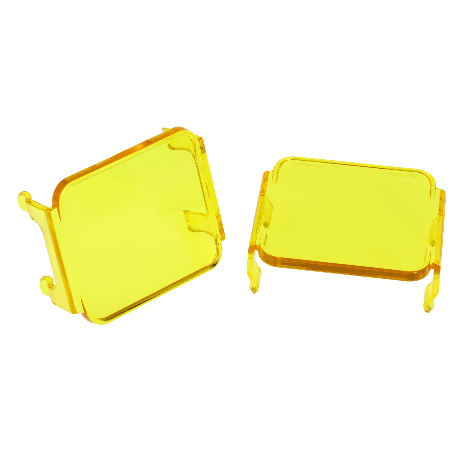 2x AUXBEAM 3″ Amber Yellow Led Light Covers For Led Pods Square Lights Driving