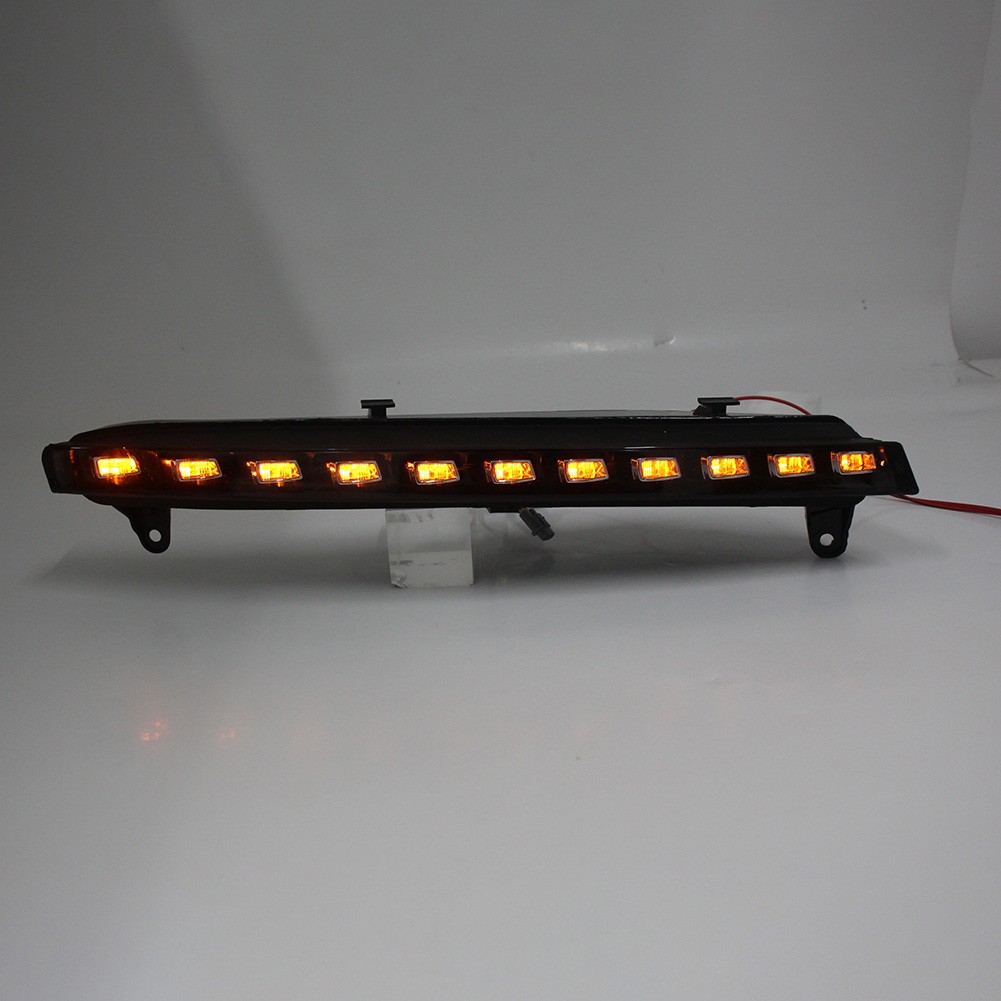 Pair For Audi Q7 2006-09 07 LED Daytime Running Light DRL Turn Signals Fog Lamps