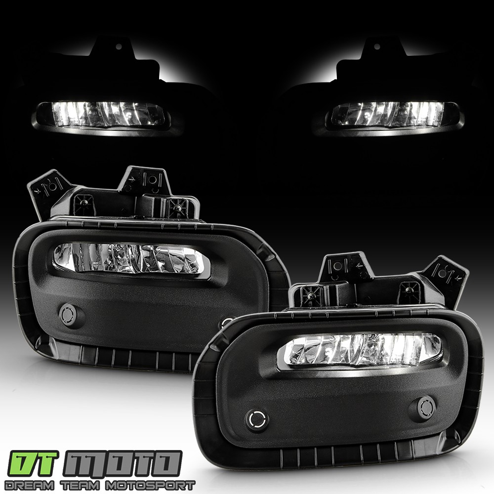 For 2025-2026 Ram 1500 LED Bumper Fog Lights Driving Lamps w/ Switch Left+Right