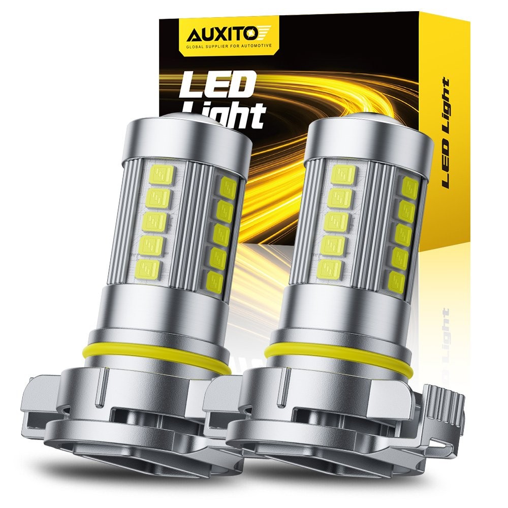 H16 5202 LED Headlight Bulbs 6000K White Super Bright Fog Light Bulb Kit 2-20X