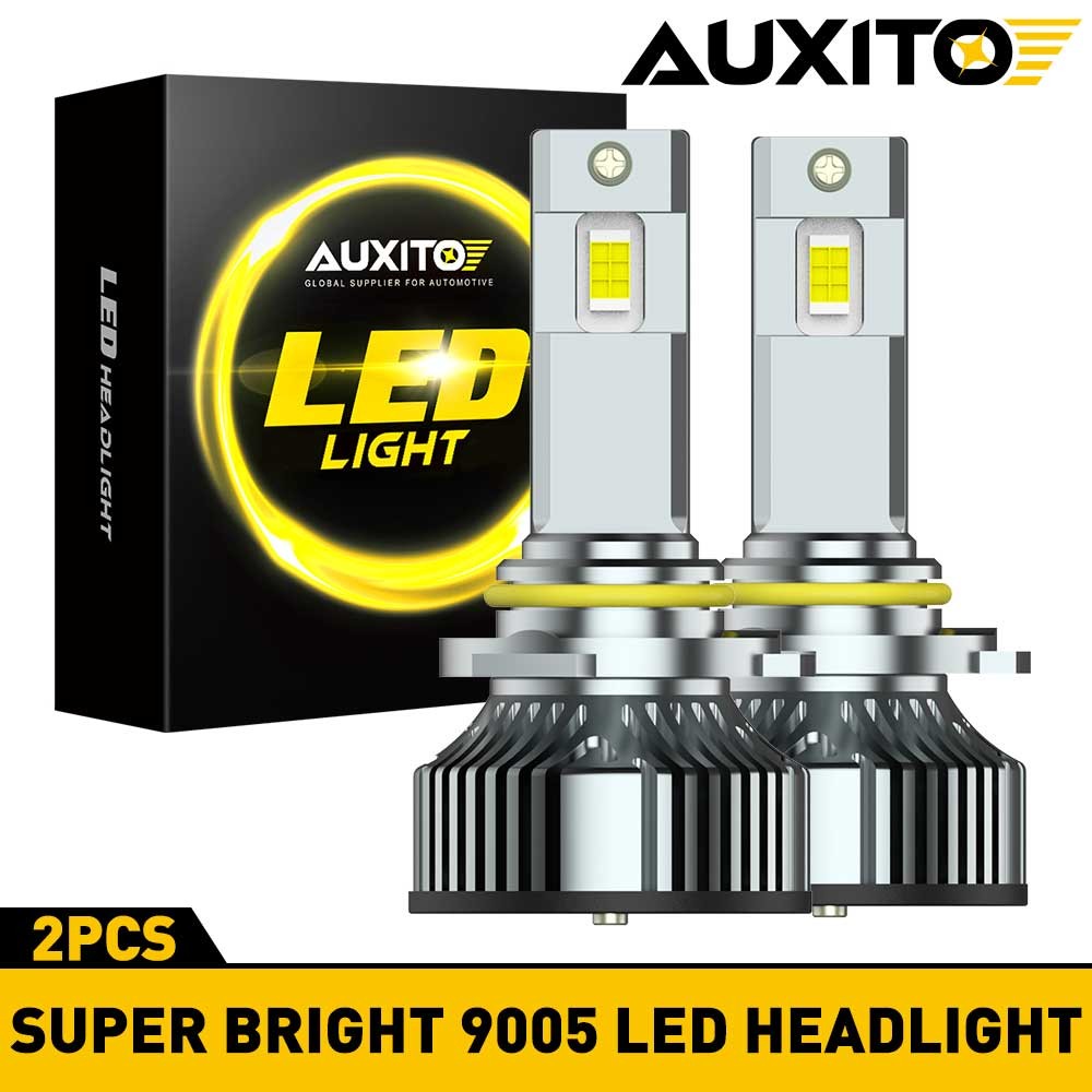AUXITO Y19Pro 9005 HB3 LED Headlight Super Bright Bulbs Kit HIGH/LOW Beam White