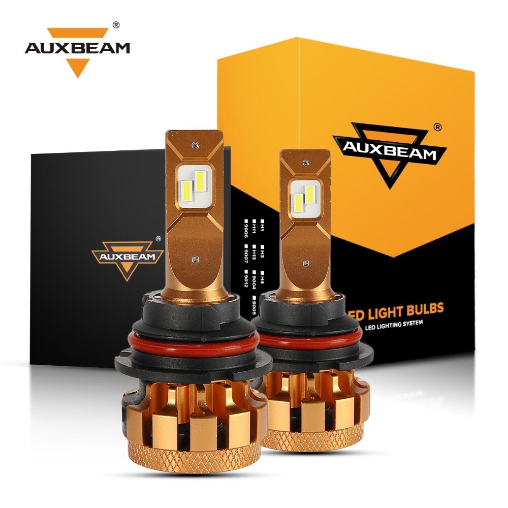 For 2003-2005 Dodge Ram 1500/2500/3500 AUXBEAM LED Headlight Bulbs HI/LO + Fog