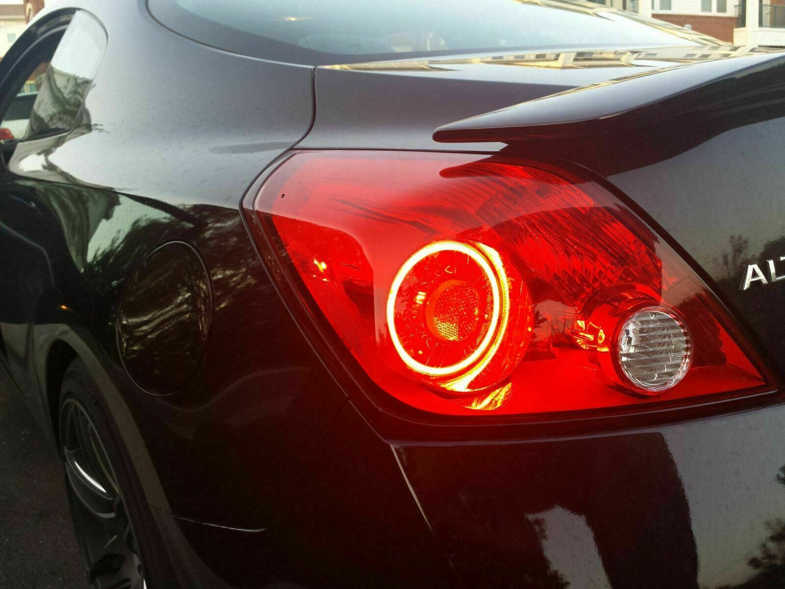 1x 16-SMD 1157 2057 Red 80W Projector Lens LED Brake Tail Light Parking Lamp