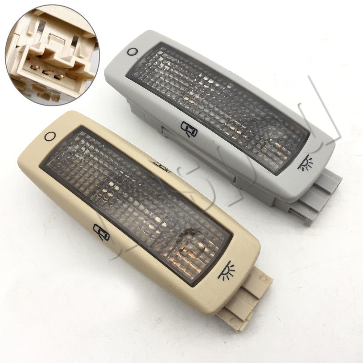 Gray White Rear Reading Map Dome Light For VW Golf Passat Skoda Superb Seat