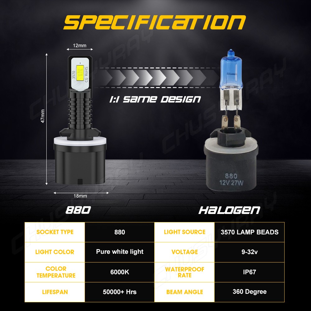9005 9006 880 LED Headlight Fog Light Combo White For Chevy Silverado 1500 99-02