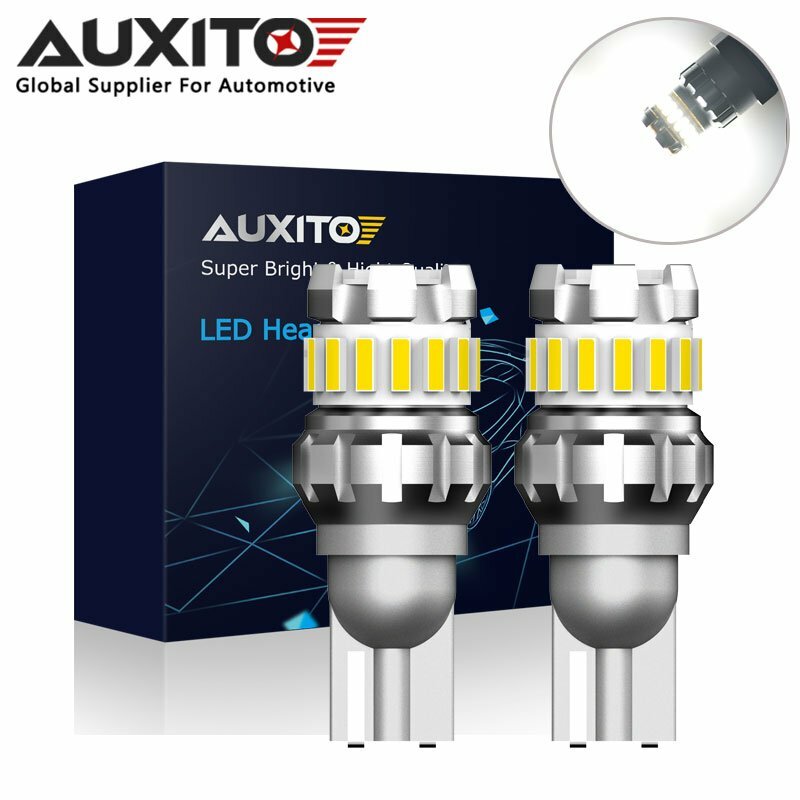 AUXITO 921 912 T15 LED Reverse Backup Light Bulb 2400LM 6500K Super Bright 18H