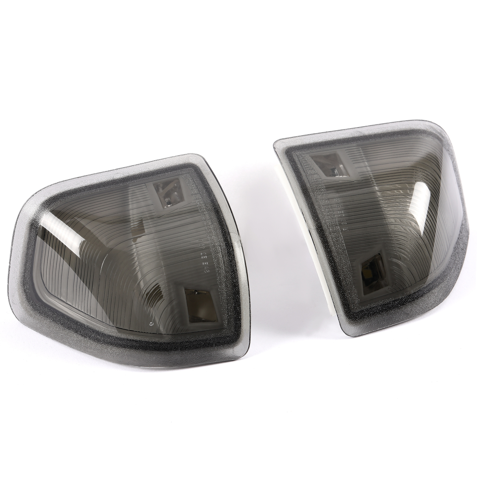 Smoke Lens Amber LED Side Mirror Turn Signal Lights For Dodge Ram 1500 2500 3500