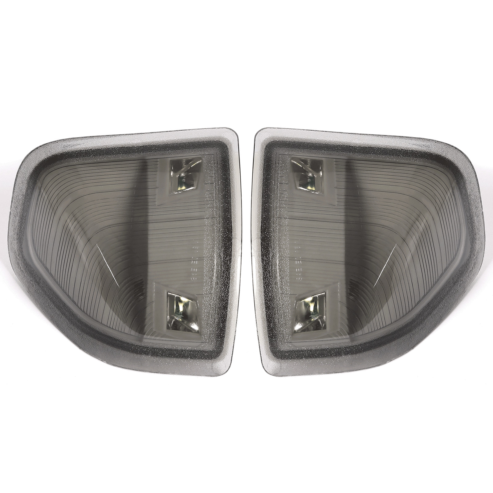 Smoke Lens Amber LED Side Mirror Turn Signal Lights For Dodge Ram 1500 2500 3500
