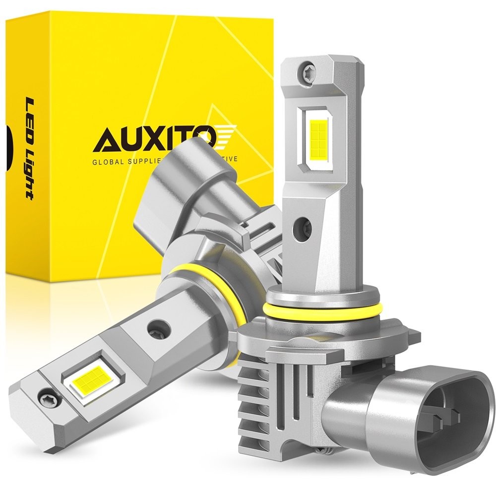 H10 LED Headlight Bulb 6500K 30000LM High/Low Beam Super Bright White 2PCS M6