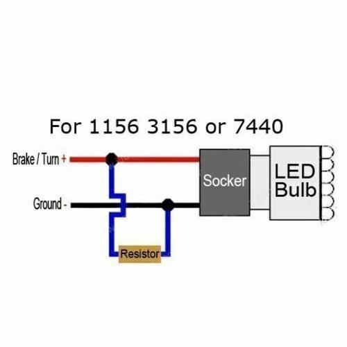 2Pcs 6ohm 50W LED Load Resistors Turn Signal Blinkers/Fog Lights Fix Hyper Flash