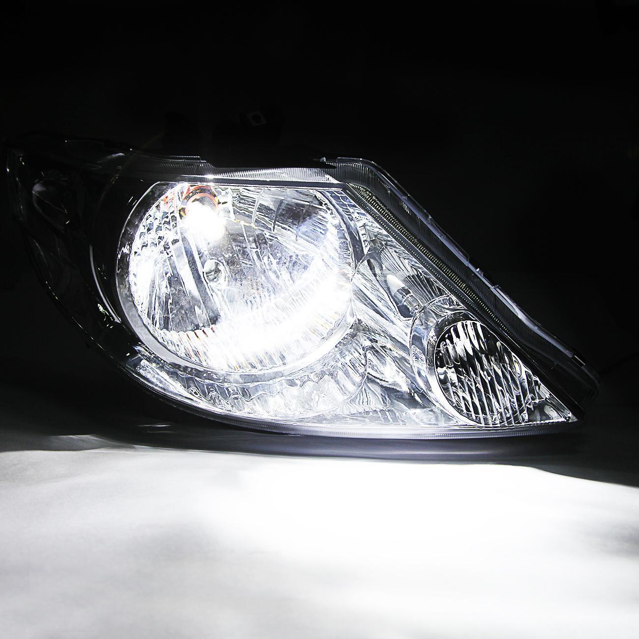 AUXBEAM F16 9005 9006 Combo LED Headlights High Low Beam Bulbs 6000K Cool White