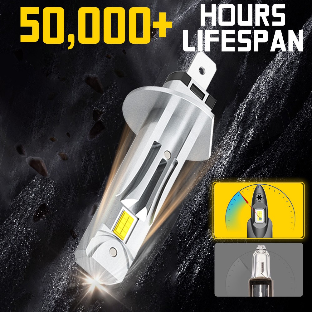 2X NEW CSP LED Headlight Bulbs Super power combo For BMW E30 E34 E24 E36 E38