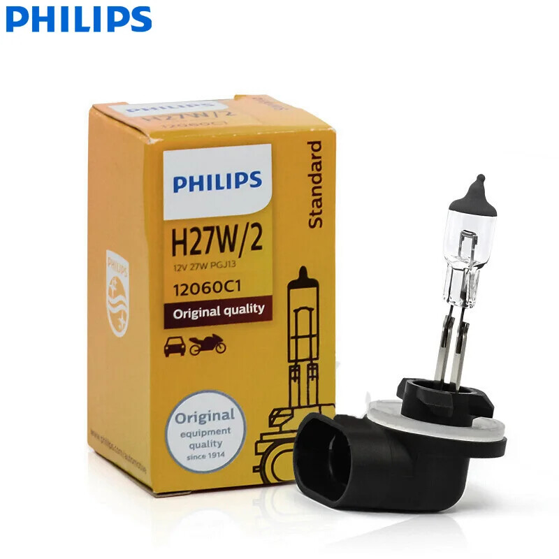 Philips Vision 881 H27W/2 PGJ13 12060C1 12V 27W Original Car Fog Lamp Auto Light
