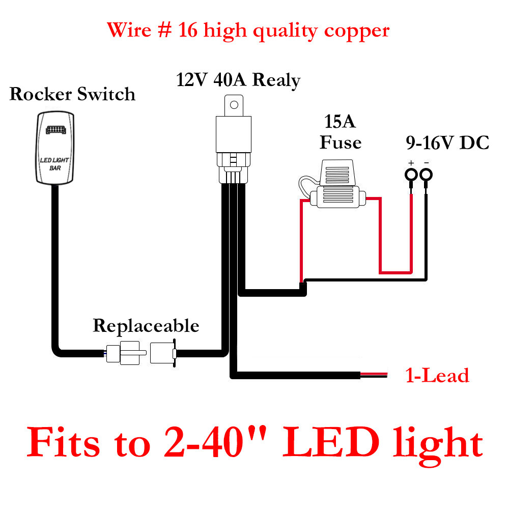 2x For Yamaha YXZ1000R LED Cube Work Light Bar Spot Pods+ Rocker Switch Wiring