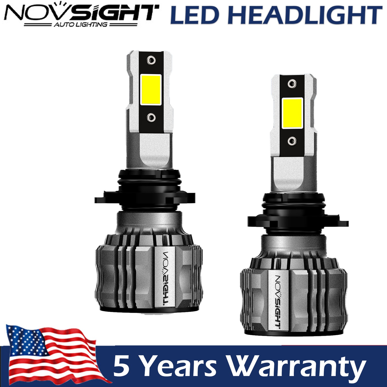 9005 HB3 LED Headlight Super Bright Bulbs Kit White 6500K 60000LM High/Low Beam