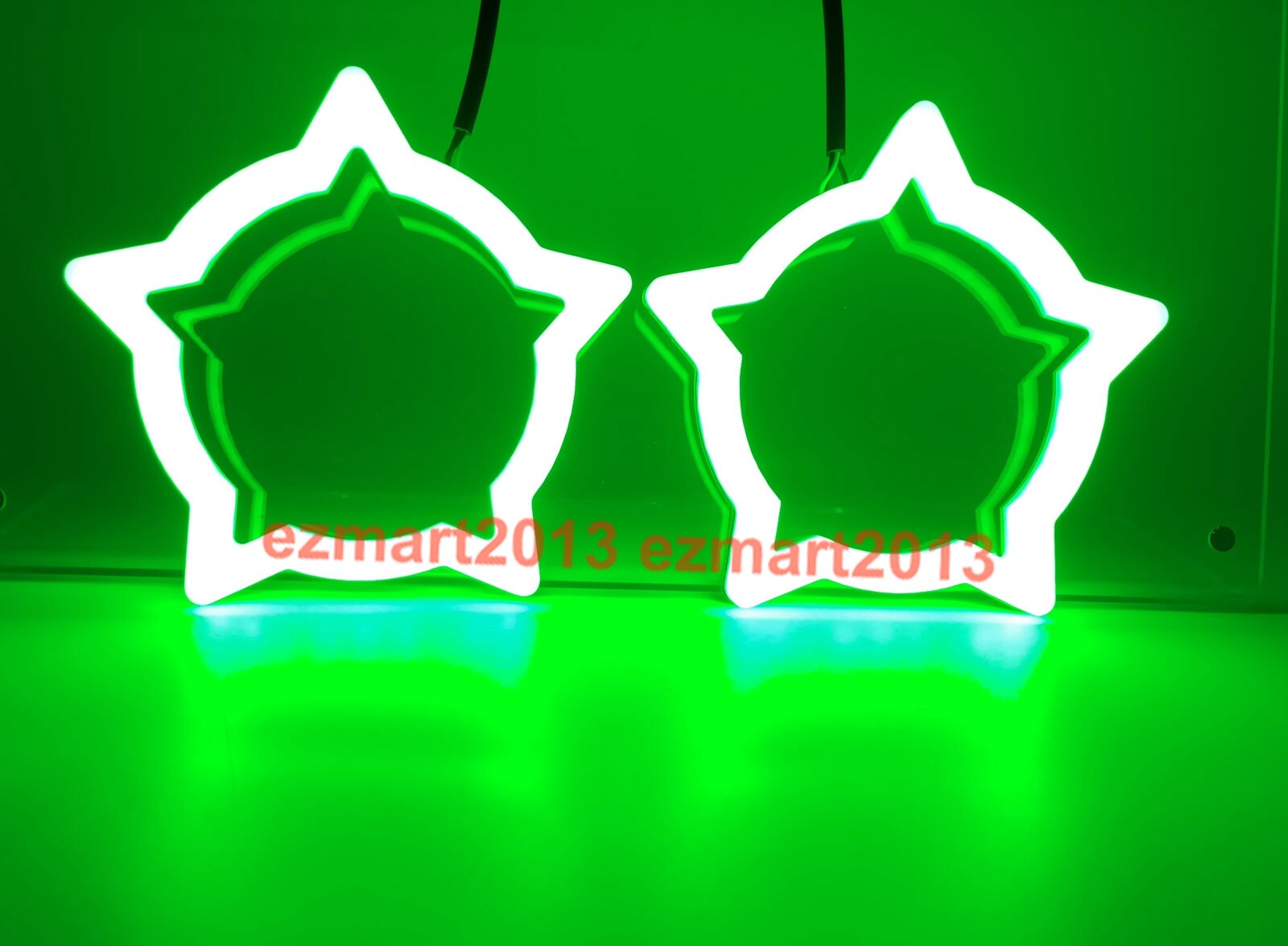 Flow chasing RGB star halo Dream color Turn Signal Flash Demon eye bluetooth DRL