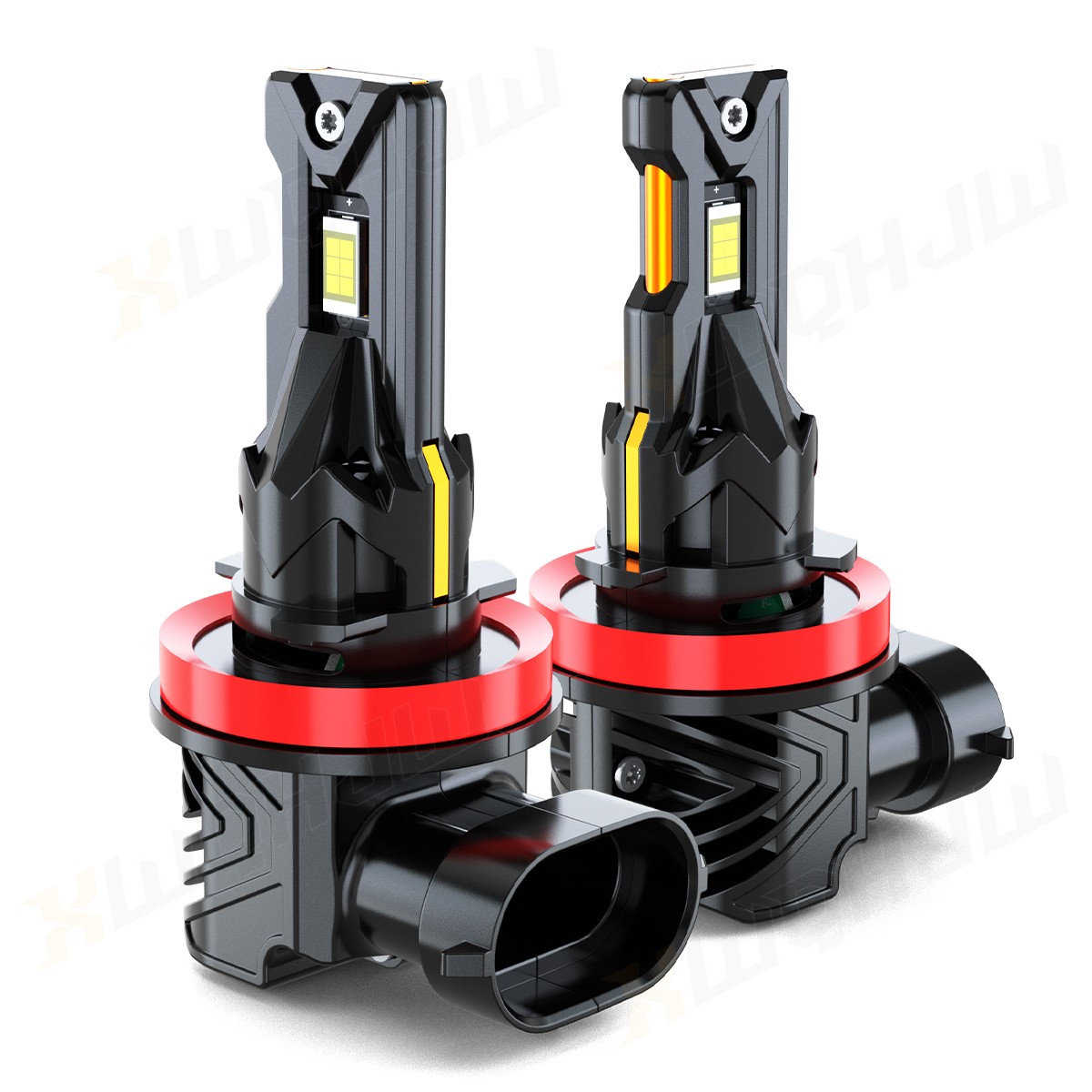 H11 LED Headlight Super Bright Bulbs Kit 6500K White 60000LM High/Low Beam