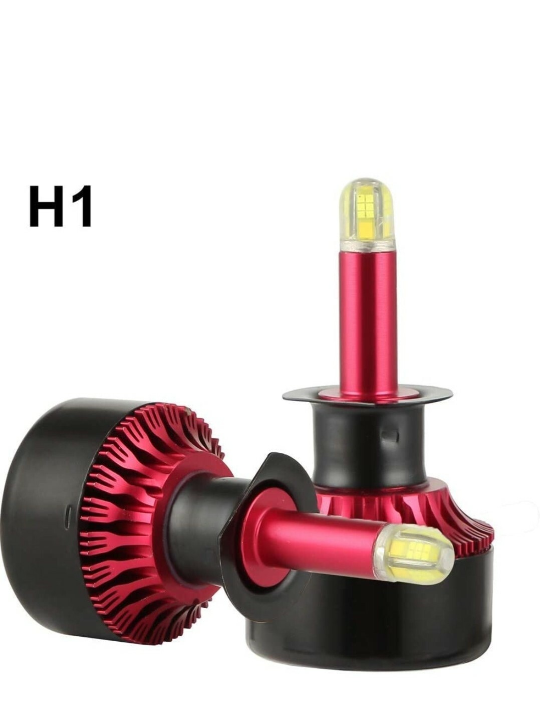 LED Light Kit 360 Degrees H7 H1 60W Lens Headlights 12,000 Lumen