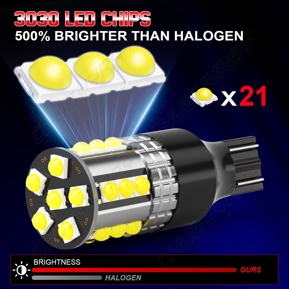 2pcs T15 921 Super Bright White LED Bulbs Back up Reverse Light for Lexus