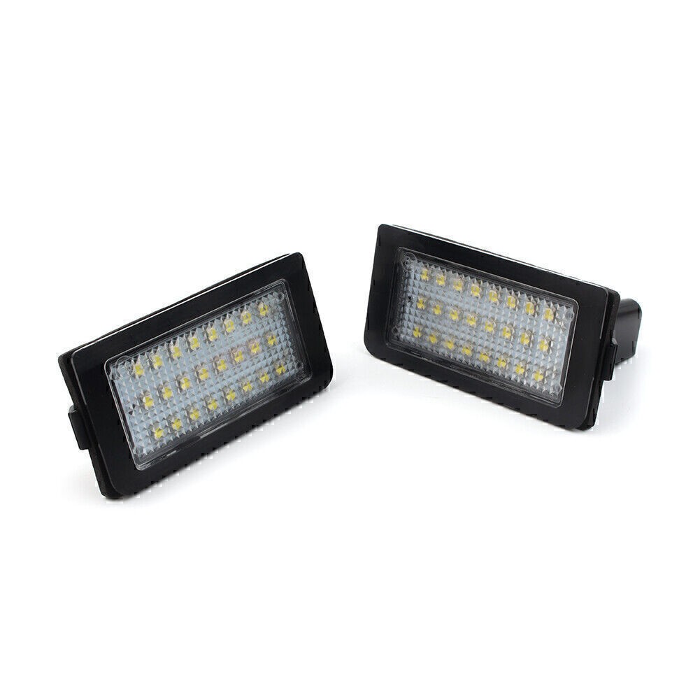 LED Number License Plate Lamp Lights White For BMW E38 7 Series 1995-2001 CanBus