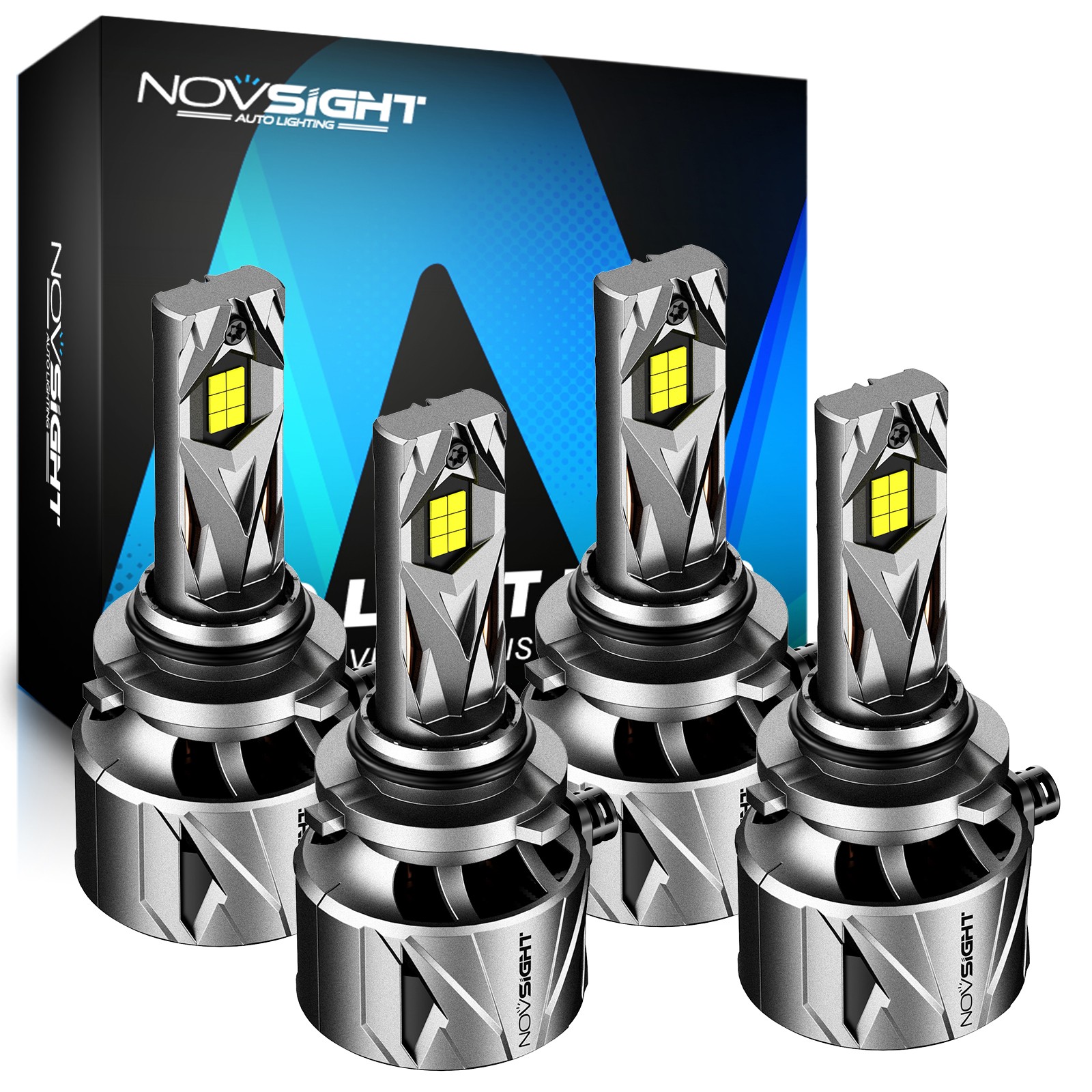 9005 9006 Combo LED Headlight HB3 HB4 Bulbs Lamp High Low Beam 6500K Cool White