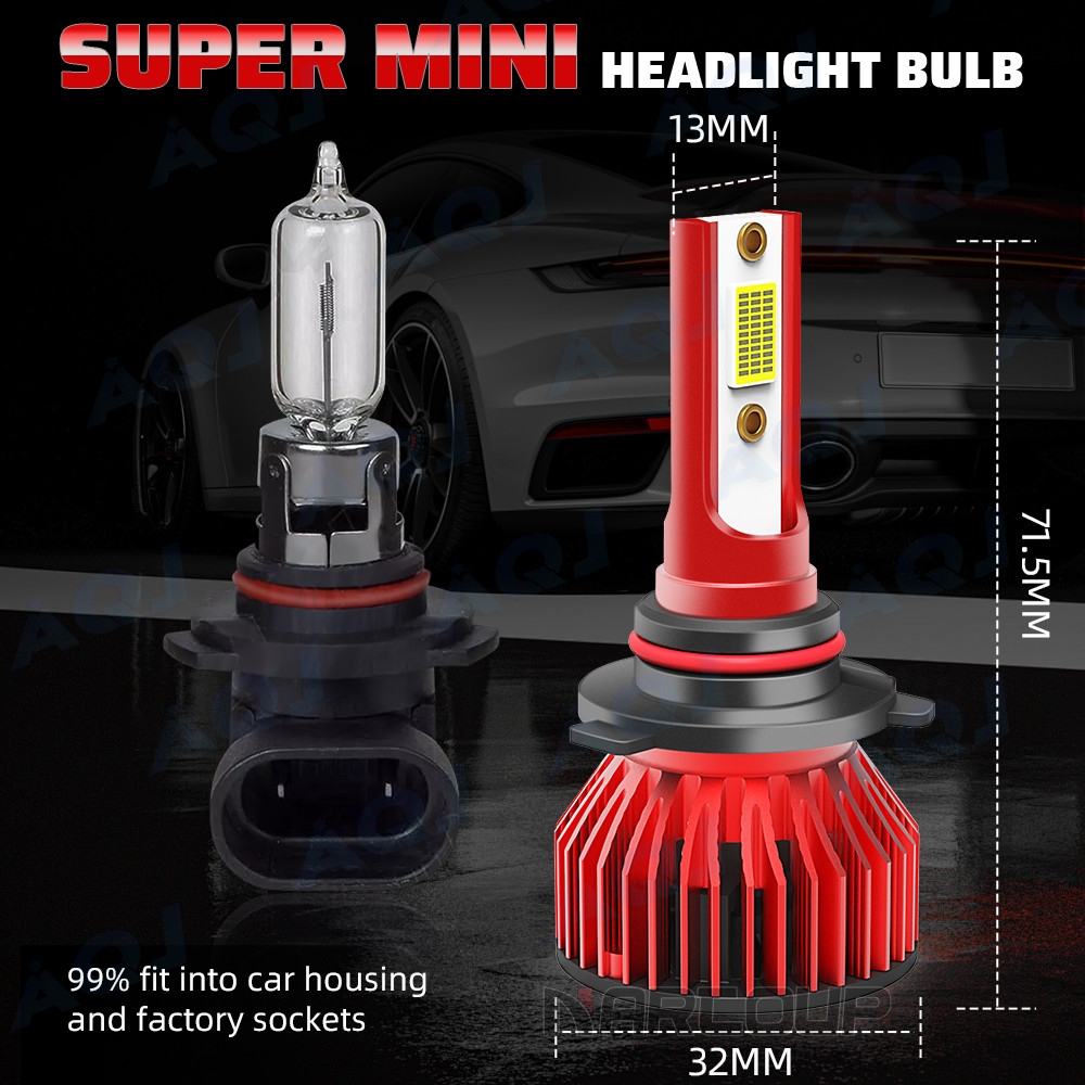 For Freightliner Columbia 2005-2017 9005 9006 881 LED Headlight Fog Lights Bulbs