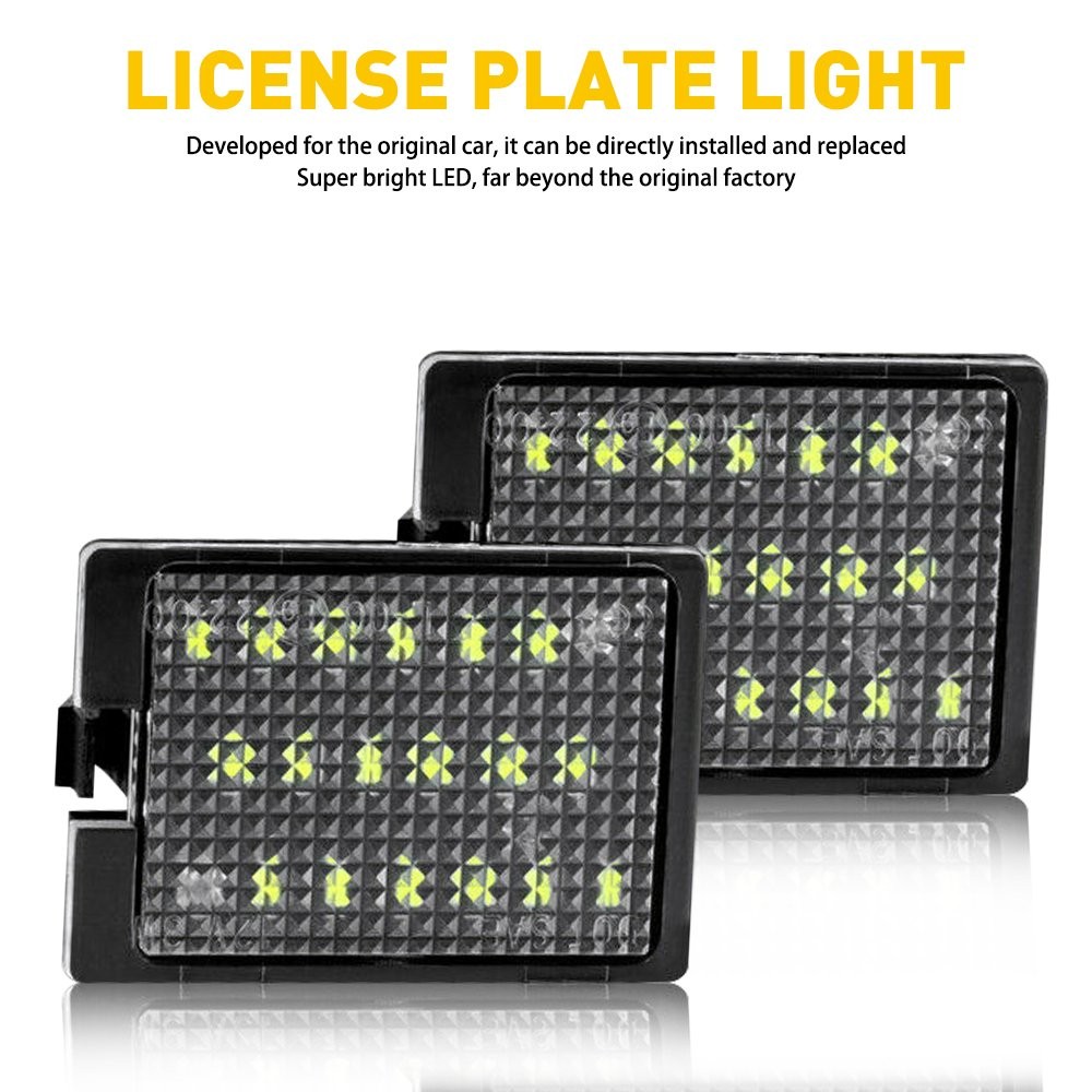 2x LED License Plate Light Lamp SET „SUPER BRIGHT“ For 2014-2021 Dodge Durango