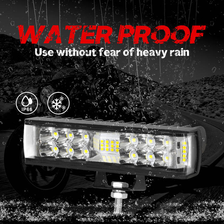 2X 6inch LED Work Light Bar Spot Pods Fog Lamp Offroad Driving Truck 4WD SUV ATV