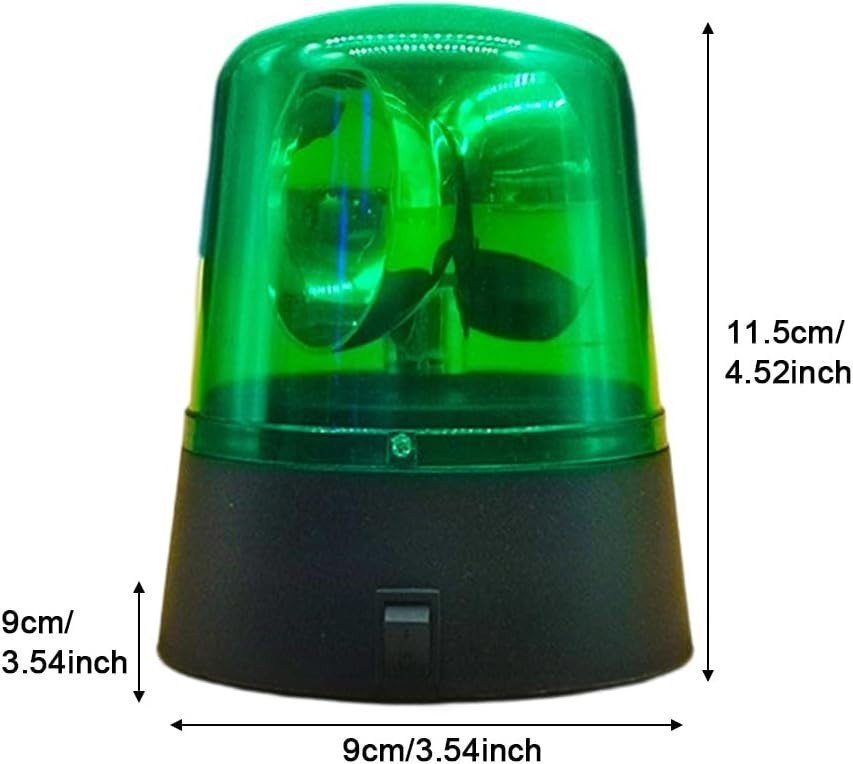 360° LED Strobe Light – Green Disco Lamp for Unforgettable Parties & Events