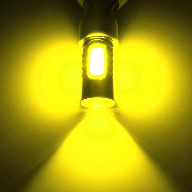 2PCS Golden Yellow 7440 7440A 992 Car Truck LED Turn Signal Light Bulbs W21W T20