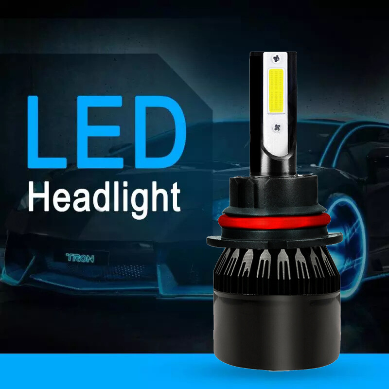 8000K For LINCOLN Town Car 1990-2002 LED Headlight Kit 9007 HB5 Ice Blue Hi/Low