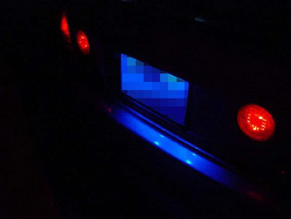 (2) Ultra Blue 1.50″ 16-SMD 6418 C5W LED Bulbs For Car License Plate Lights