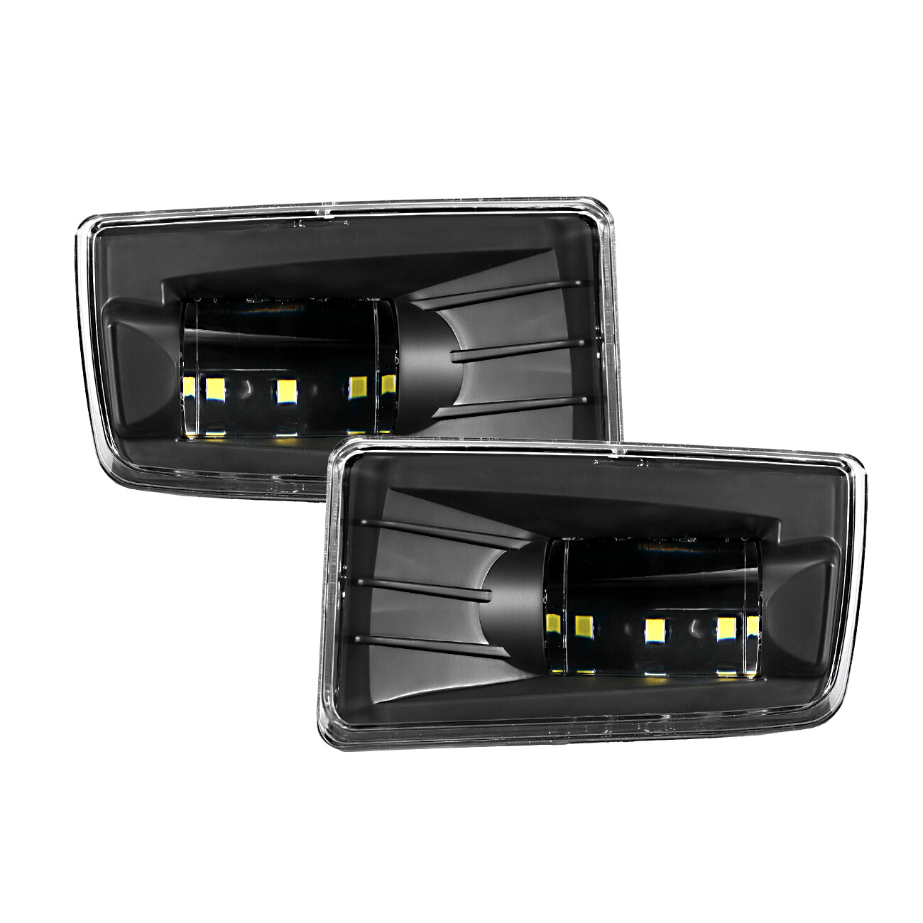 AUXBEAM LED Fog Lights Lamp for 2007-2016 Chevrolet Silverado 1500 2500HD 3500HD