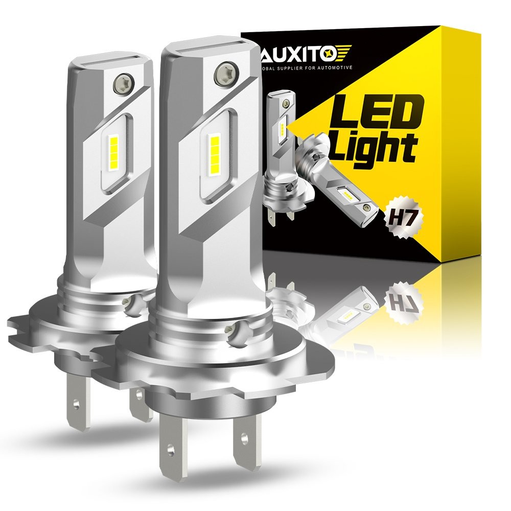 2x H7 LED Headlight Bulb Kit High Low Beam 40000LM Super Bright 6500K White New