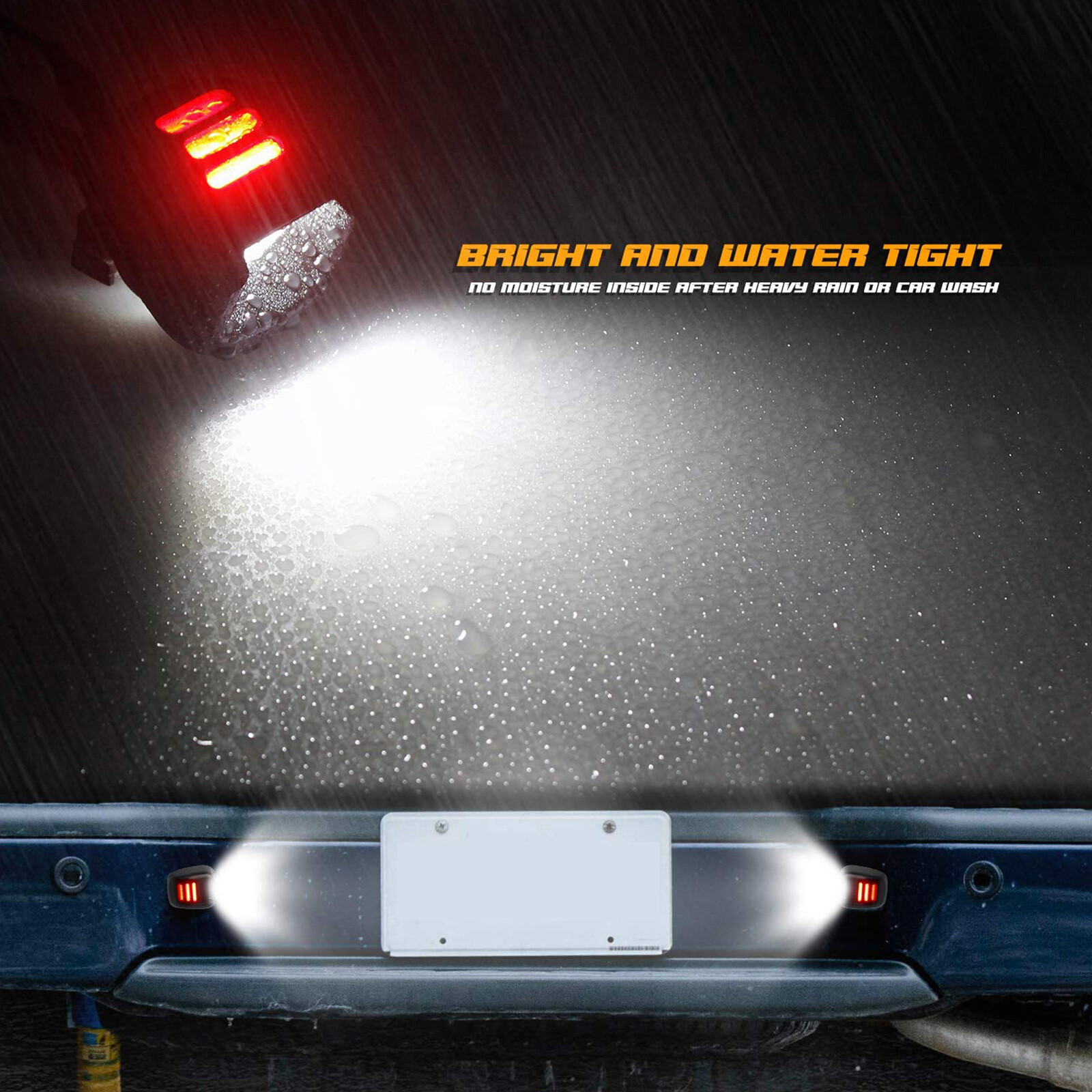 2 License Plate Light Bumper For Nissan Frontier D40 Armada Titan Xterra Equator