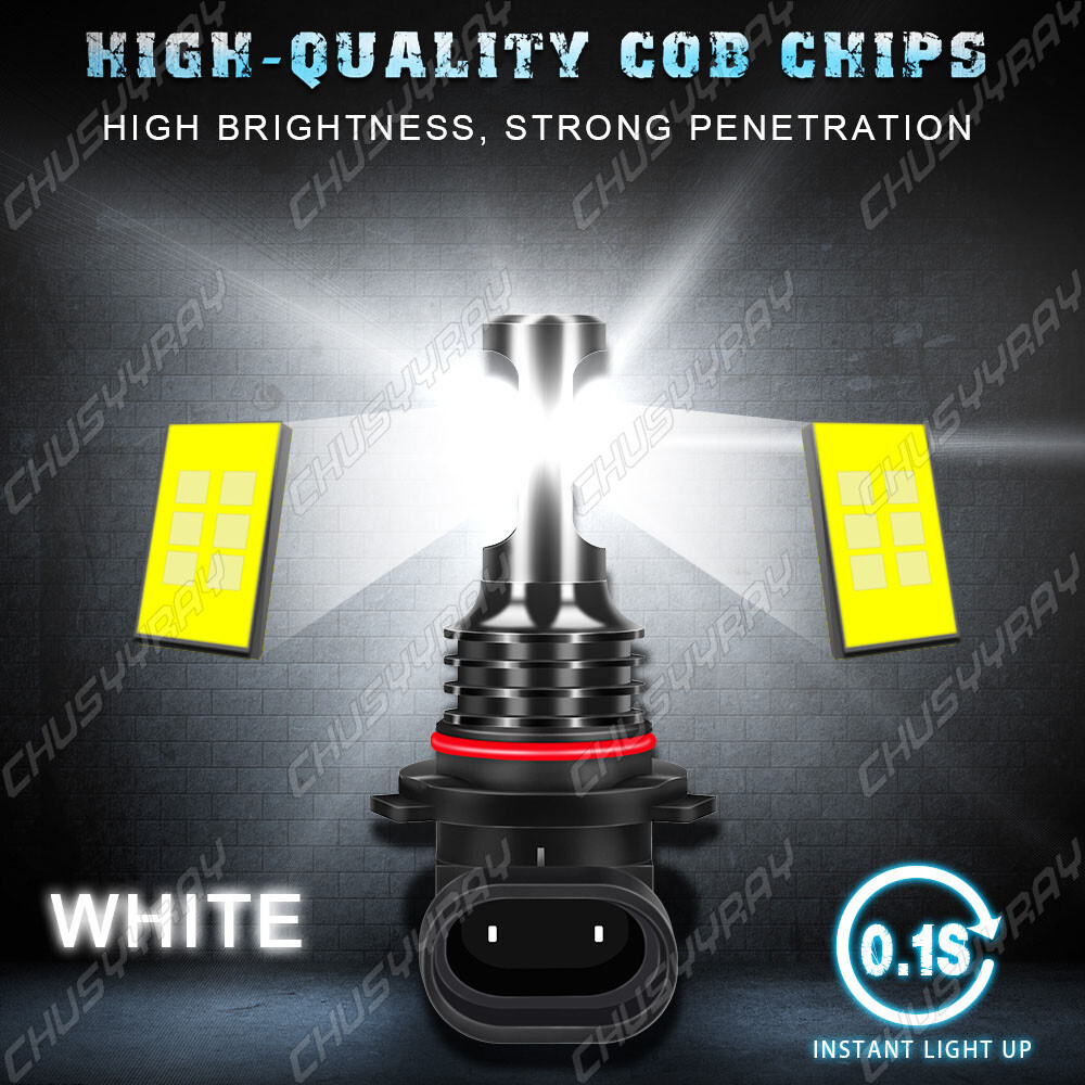 2 SUPER Brite LED headlight bulb for Honda ATV 34901-HN2-000 12v 45w upper light