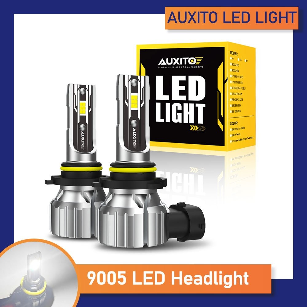 AUXITO CANBUS 40000LM 6500K White 60W HB3 9005 LED Headlight Bulb High Low Beam