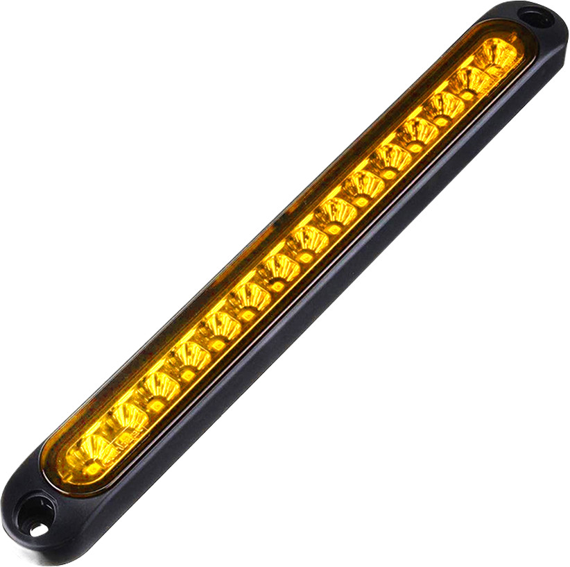 2X SMOKED LED SIDE MARKER LAMP TURN SIGNAL FLOWING LIGHT AMBER SEQUENTIAL BRIGHT