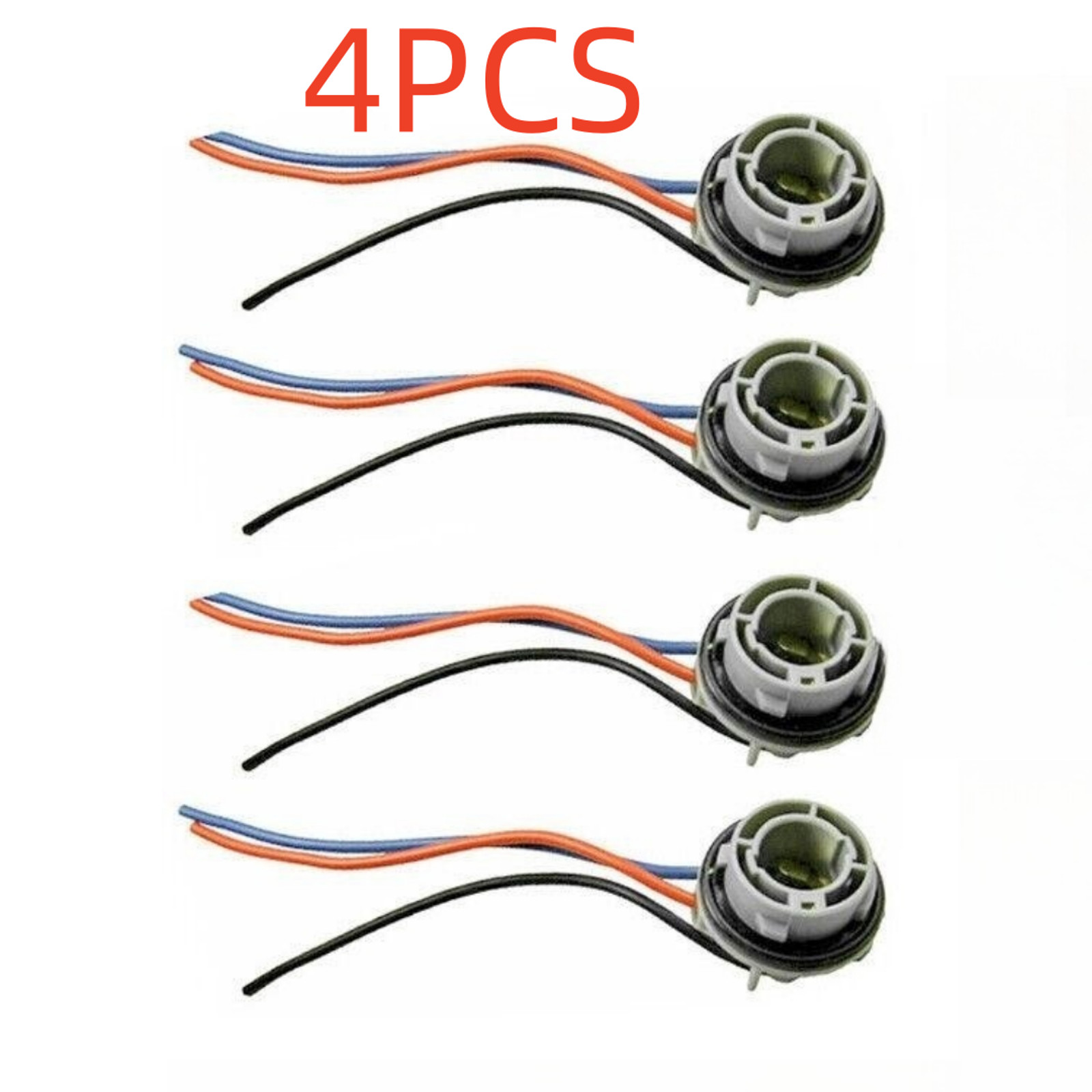 2/4/8Pcs 1157 2057 2357 Bulb Socket BAY15D P21/5W Lamp Holder Adapter Base Plug