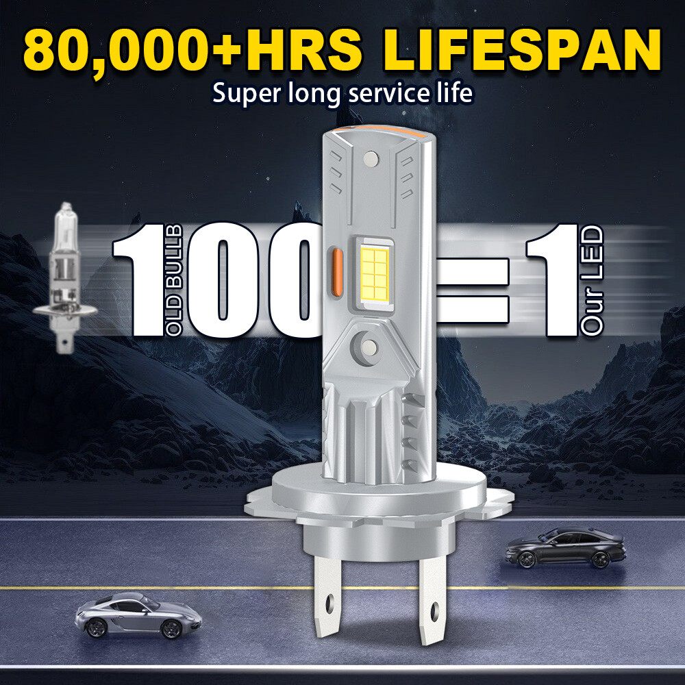For Hyundai Elantra GT 2018-2019 Combo H7 9005 LED Headlight Bulbs High Low Beam