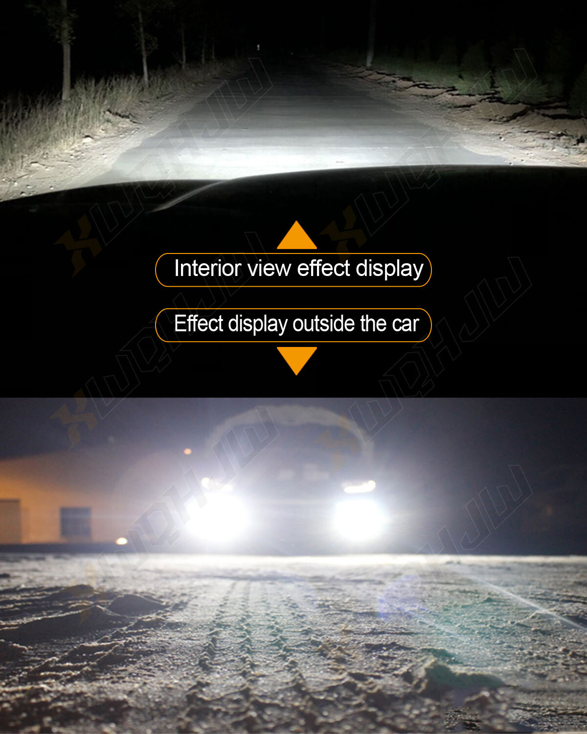 LED Headlight Super Bright Bulbs Kit 6000K Cool White High/Low Beam