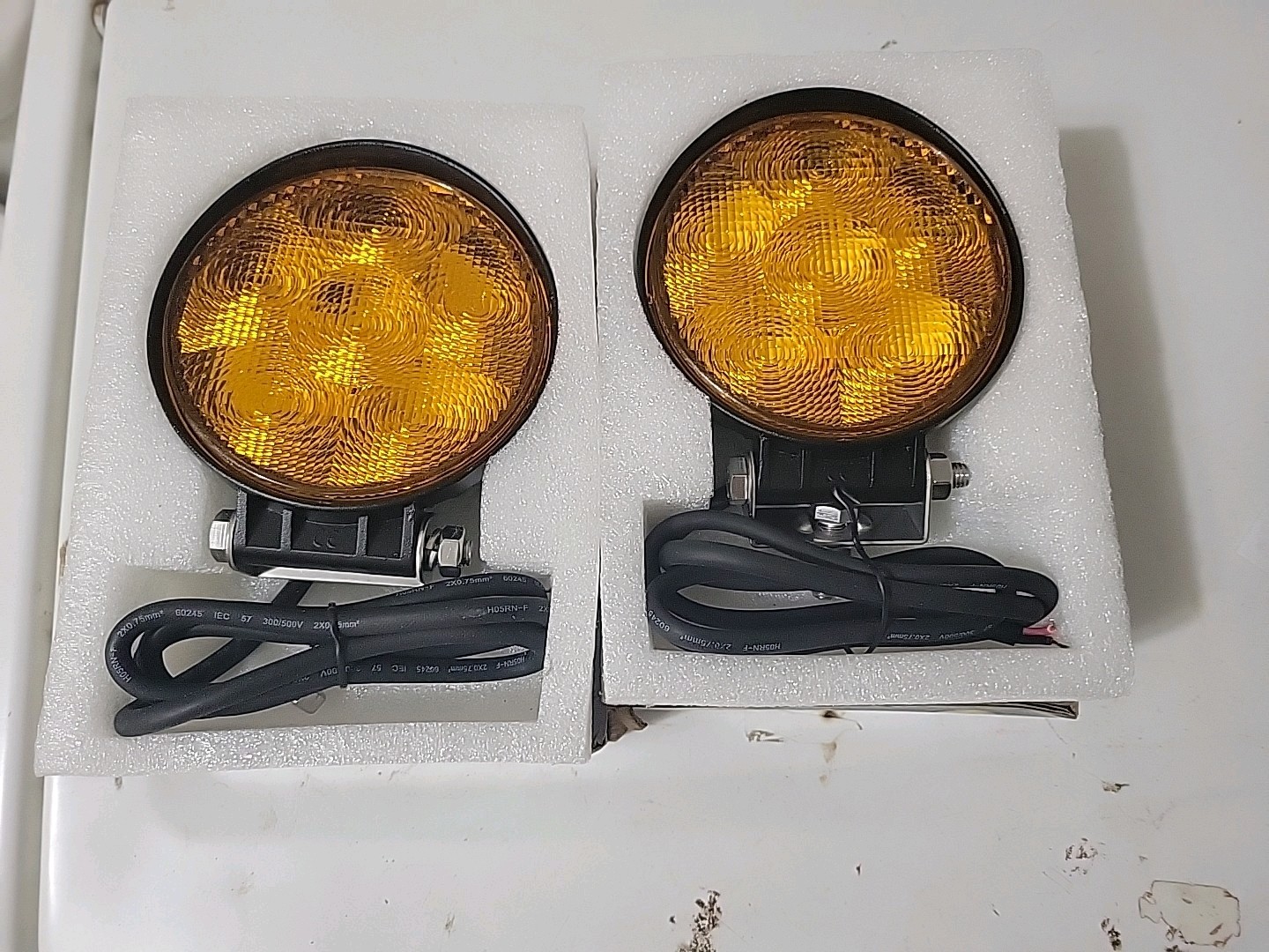 buyers products 4.5 Round strobe lights Work Lights