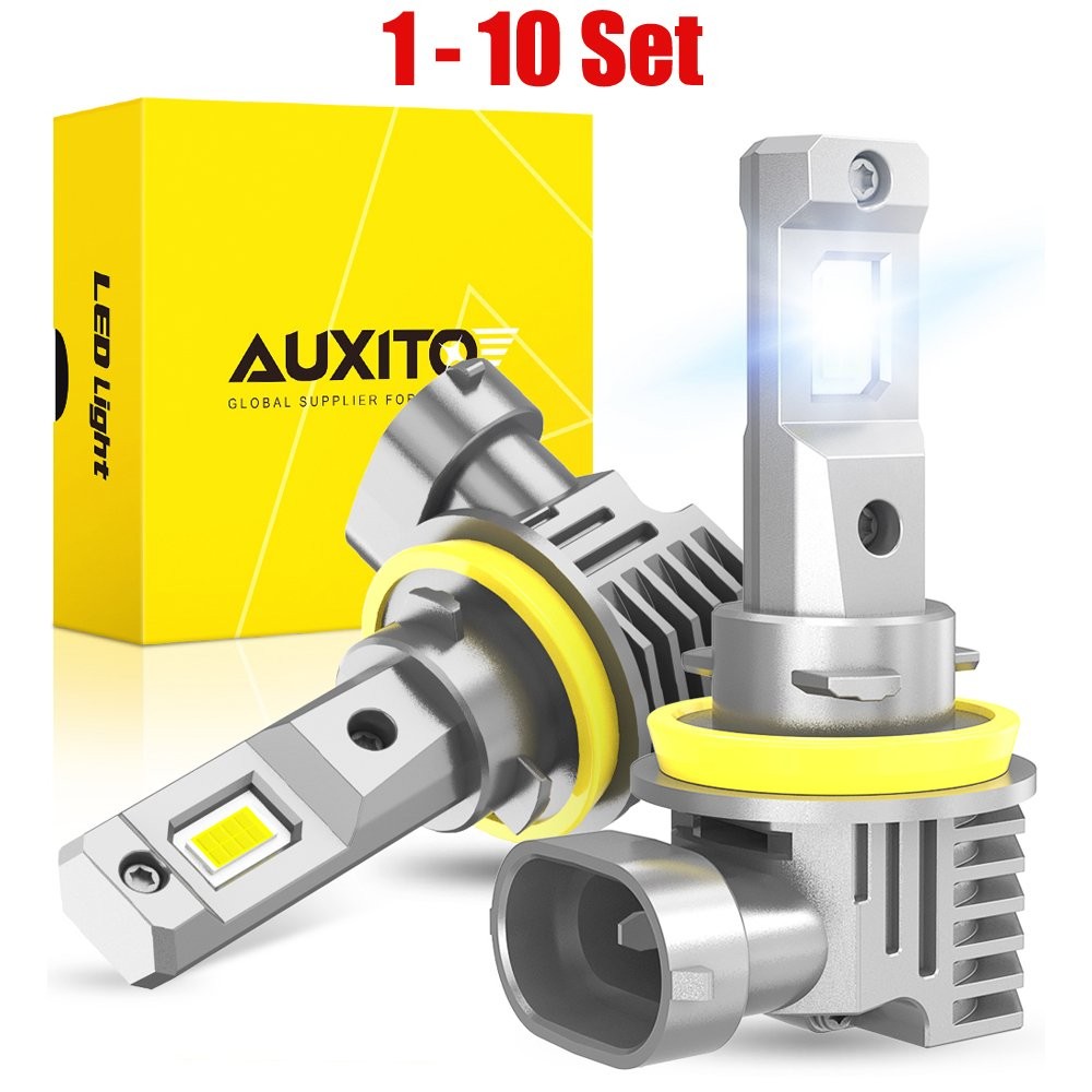 AUXITO H8 H9 H11 H16JP LED Headlight Fog Light M6 Bulb High Low Beam White 2-20X
