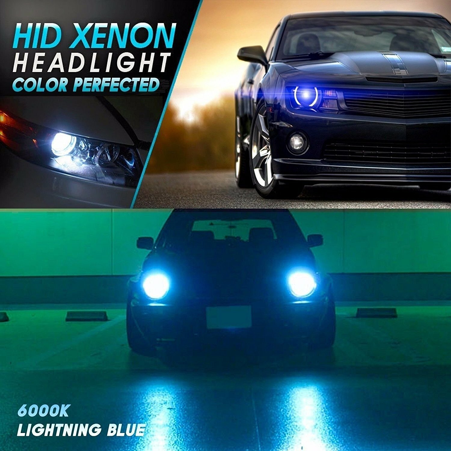 HID Xenon Conversion KIT Headlight Hi/Low Fog Light For 1992-2024 Toyota 4Runner