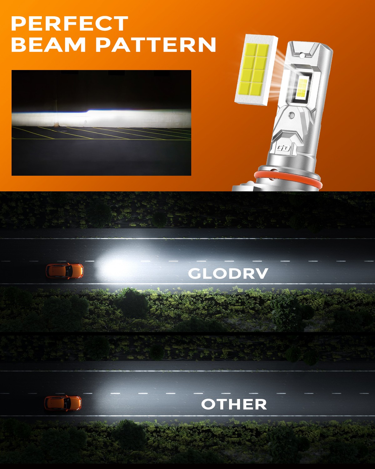 Lasfit 9005 9006 LED Headlight Bulb High Low Beam 6000K 14000LM 140W Super White